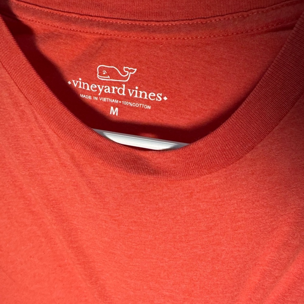 Vineyard Vines Coral Baseball Graphic Tee - Picture 4 of 4